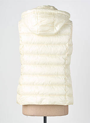 Doudoune finition intérieure doublée a capuche blanc JULIE GUERLANDE femme