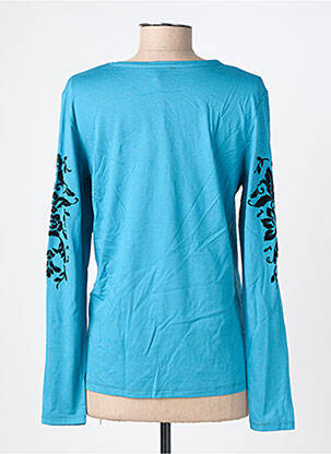 T-shirt manches longues manches longues bleu JULIE GUERLANDE femme