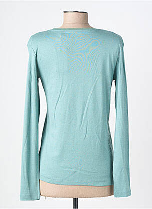 T-shirt manches longues manches longues vert C'EST BEAU LA VIE femme