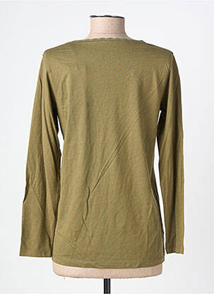 T-shirt manches longues manches longues vert C'EST BEAU LA VIE femme