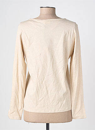 T-shirt manches longues manches longues beige JULIE GUERLANDE femme