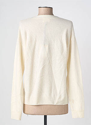 Gilet manches longues stretch beige JULIE GUERLANDE femme