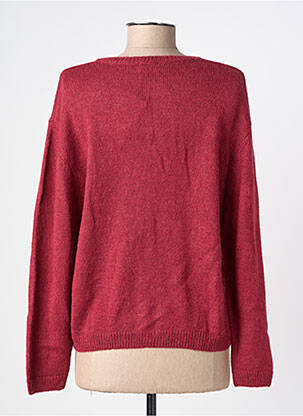 Gilet manches longues stretch rouge C'EST BEAU LA VIE femme