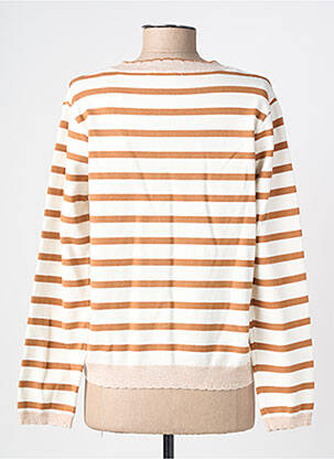 Gilet manches longues stretch beige C'EST BEAU LA VIE femme