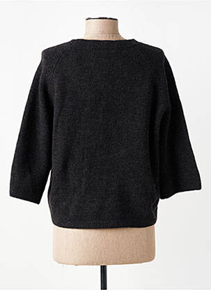 Pull stretch manches 3/4 noir C'EST BEAU LA VIE femme