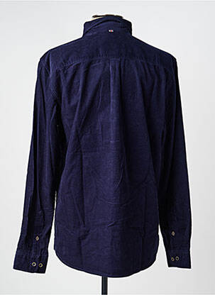 Chemise manches longues poches bleu CAMBRIDGE homme