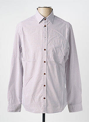 Chemise manches longues poches blanc CAMBRIDGE homme