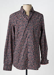 Chemise manches longues coupe cintrée bleu CAMBRIDGE homme