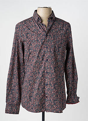 Chemise manches longues coupe cintrée bleu CAMBRIDGE homme