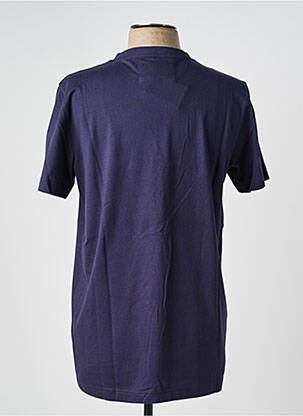 T-shirt coupe cintrée manches courtes bleu CAMBRIDGE homme