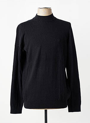 Pull manches longues manches longues noir CAMBRIDGE homme