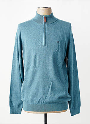 Pull manches longues manches longues vert CAMBRIDGE homme