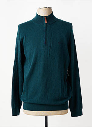 Pull manches longues manches longues vert fonce CAMBRIDGE homme