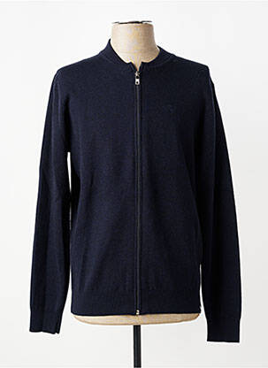 Gilet manches longues manches longues bleu CAMBRIDGE homme