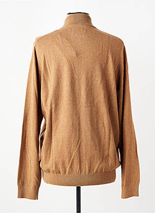 Pull stretch manches longues beige CAMBRIDGE homme