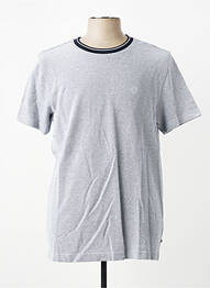 T-shirt coupe cintrée manches courtes gris CAMBRIDGE homme