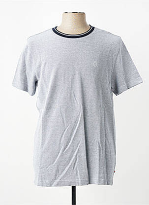 T-shirt coupe cintrée manches courtes gris CAMBRIDGE homme