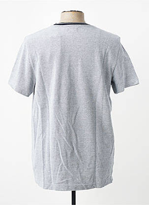 T-shirt coupe cintrée manches courtes gris CAMBRIDGE homme