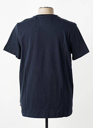 T-shirt stretch manches courtes bleu CAMBRIDGE homme