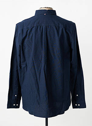 Chemise manches longues coupe cintrée bleu CAMBRIDGE homme