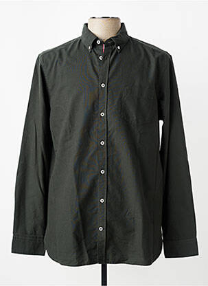 Chemise manches longues coupe cintrée vert CAMBRIDGE homme