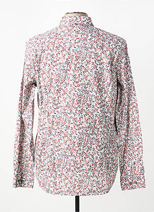 Chemise manches longues imprimé fleurs orange CAMBRIDGE homme