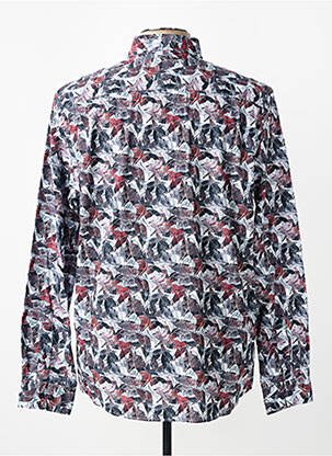 Chemise manches longues imprimé fantaisie noir CAMBRIDGE homme
