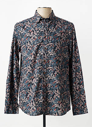Chemise manches longues coupe cintrée noir CAMBRIDGE homme
