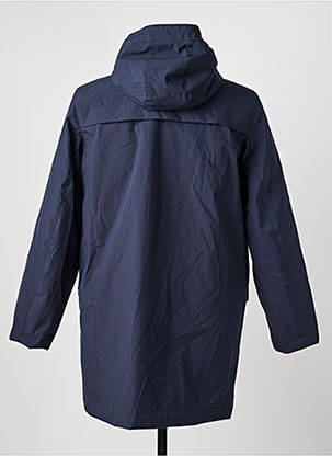 Parka manches longues a capuche bleu CAMBRIDGE homme