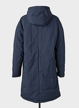 Parka manches longues a capuche bleu C'EST BEAU LA VIE femme