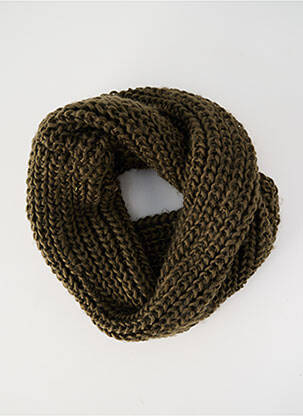 Col / tour de cou stretch vert GARCIA femme