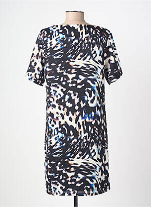 Robe courte manches courtes manches courtes noir MOLLY BRACKEN femme