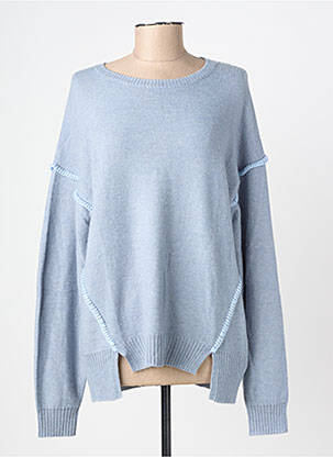 Pull coupe droite manches longues bleu WHITE STUFF femme