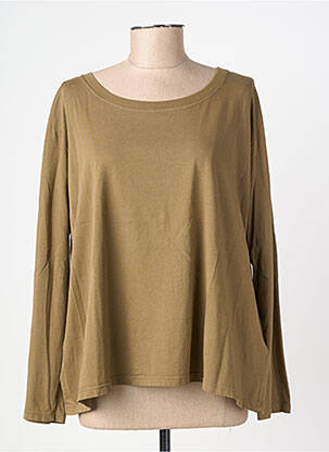 T-shirt manches longues manches longues vert MÊME ROAD femme