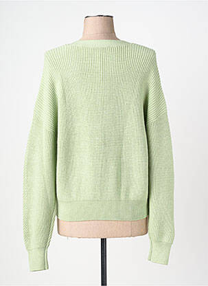 Gilet manches longues coupe cintrée vert GARCIA femme