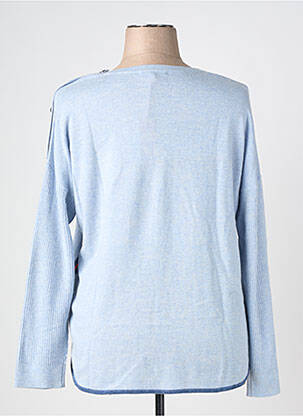 Pull coupe droite manches longues bleu WHITE STUFF femme