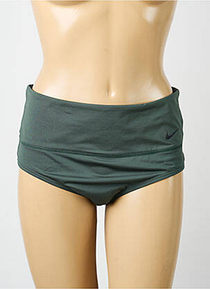 Bas de maillot de bain stretch culotte vert NIKE femme