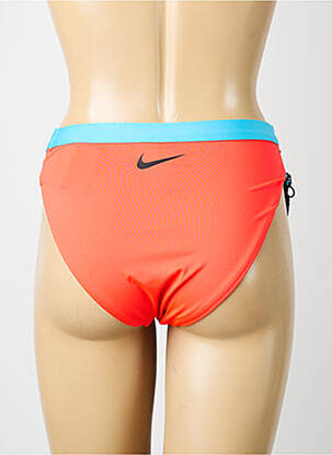 Bas de maillot de bain stretch culotte orange NIKE femme