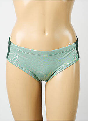 Bas de maillot de bain imprimé fantaisie culotte vert NIKE femme