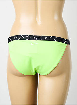 Bas de maillot de bain stretch culotte vert NIKE femme