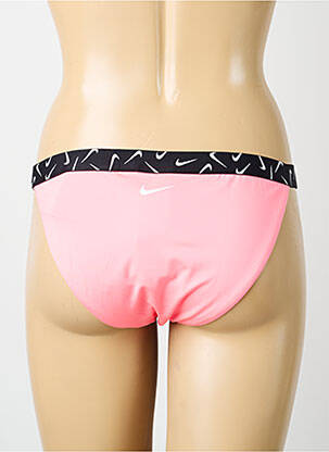 Bas de maillot de bain stretch culotte rose NIKE femme