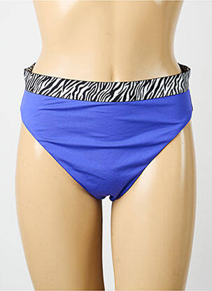 Bas de maillot de bain stretch culotte bleu NIKE femme
