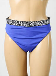 Bas de maillot de bain stretch culotte bleu NIKE femme