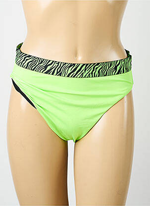 Bas de maillot de bain stretch culotte vert NIKE femme