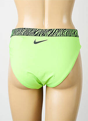 Bas de maillot de bain stretch culotte vert NIKE femme