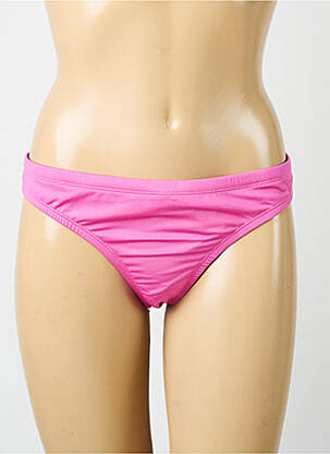 Bas de maillot de bain fermeture liens à nouer culotte rose NIKE femme
