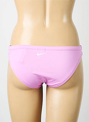 Bas de maillot de bain fermeture liens à nouer culotte violet NIKE femme