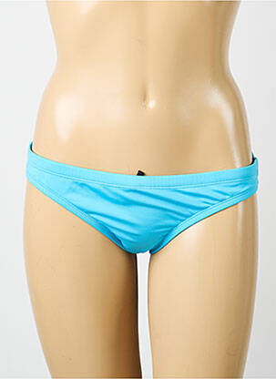 Bas de maillot de bain fermeture liens à nouer culotte bleu NIKE femme