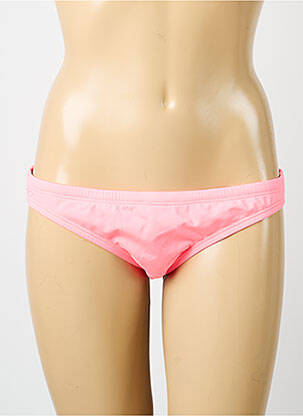 Bas de maillot de bain fermeture liens à nouer culotte rose clair NIKE femme