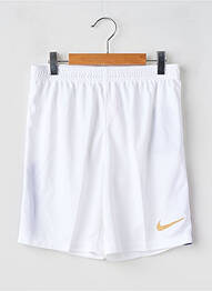 Short broderie taille élastique blanc NIKE enfant